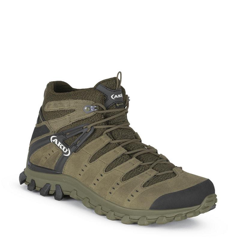 AKU Støvler Herre - Alterra Lite Mid Gtx Fjellsko Grønn Svart Oslo DXN012748